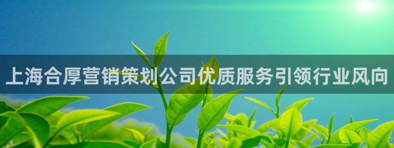 必赢官网网址多少：上海合厚营销